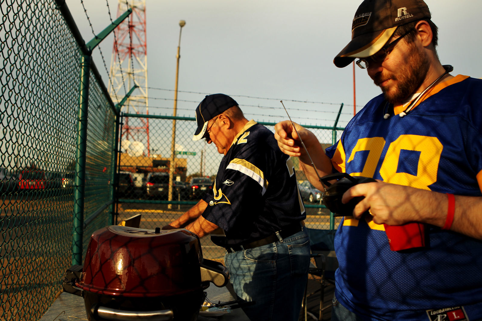 Rams fans gather for game against Seahawks in 2013
